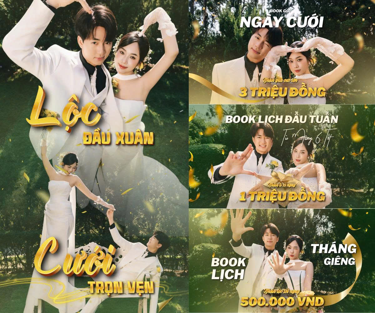 LỘC ĐẦU XUÂN – CƯỚI TRỌN VẸN