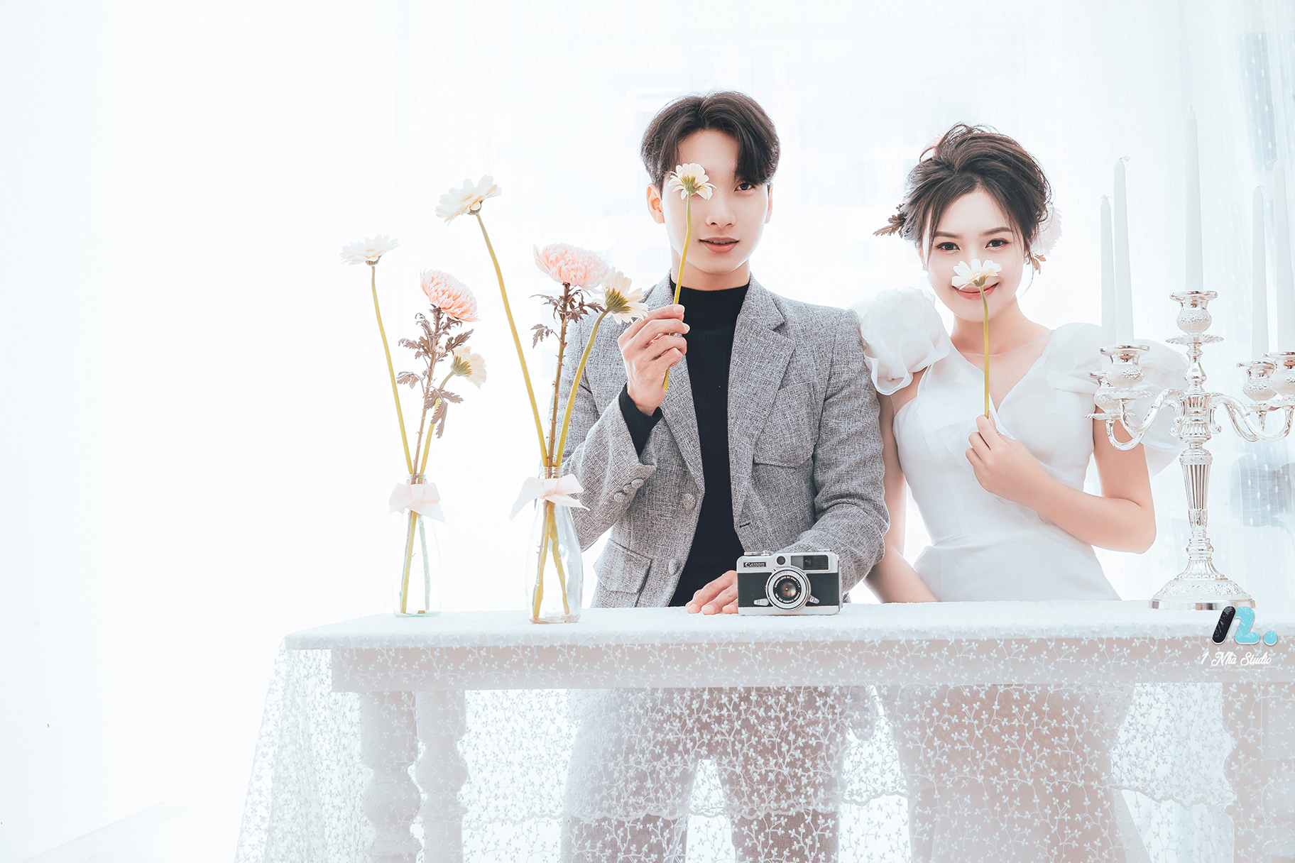 Những concept chụp ảnh cưới Hàn Quốc tại studio hot nhất thời điểm hiện tại