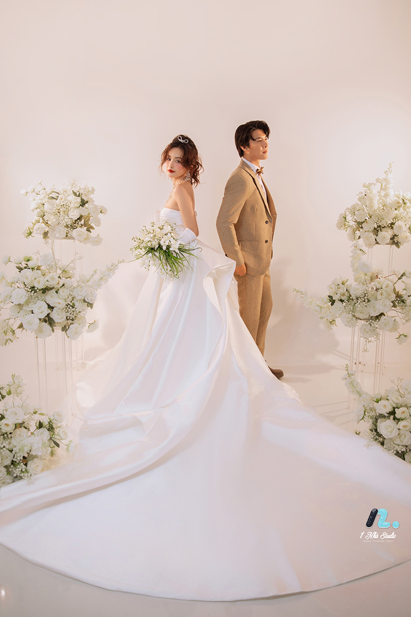 Ánh sáng và phông nền trong studio Studio 1 Nhà