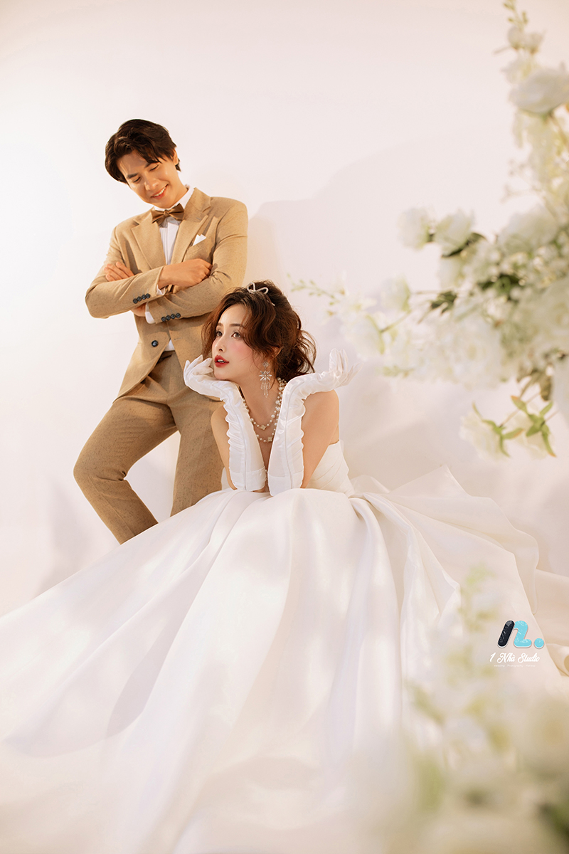 Concept chụp ảnh đôi phong cách Hàn Quốc tại Studio 1 Nhà