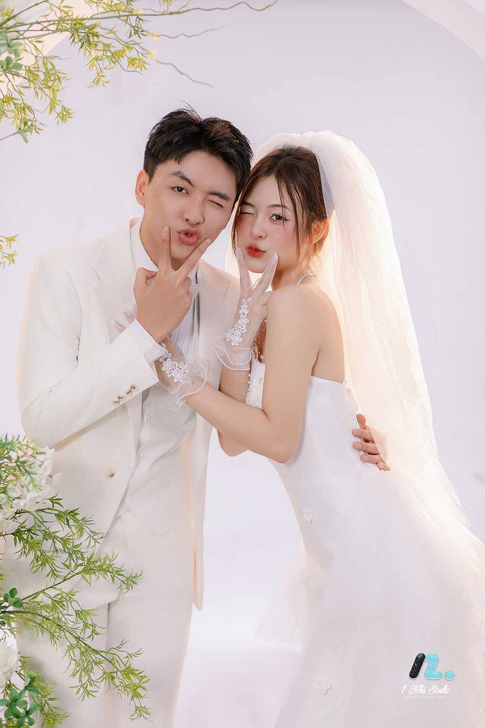 Album chụp ảnh cưới phong cách Hàn Quốc tại studio Studio 1 Nhà