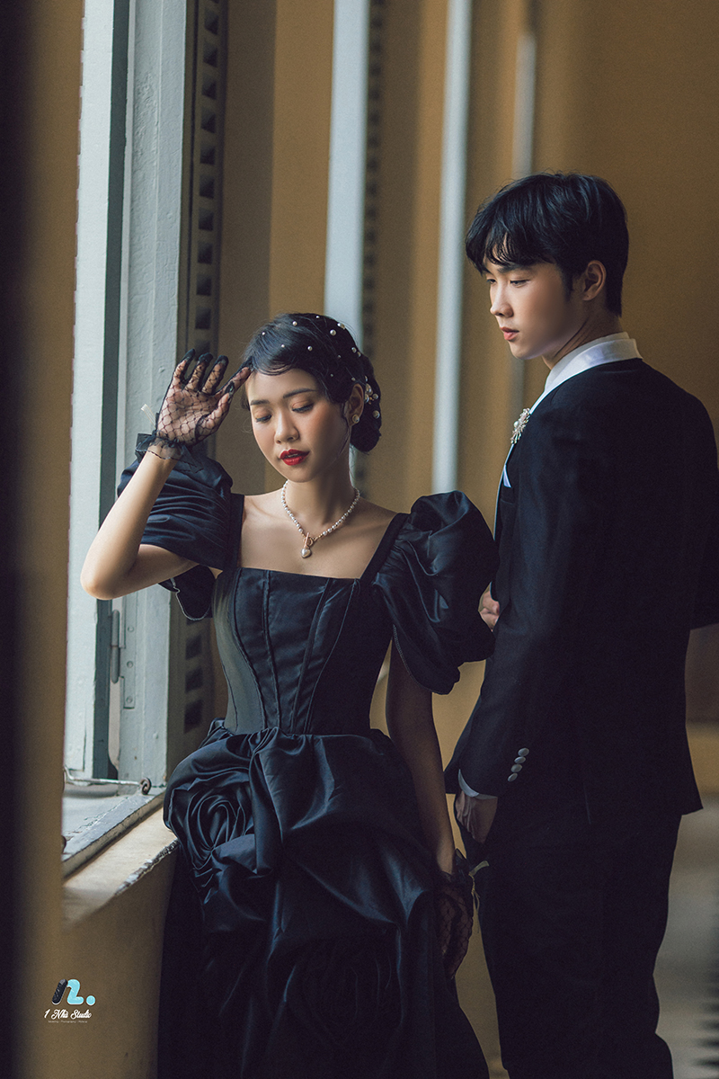 Ảnh cưới hoài niệm tại Bảo tàng Thành phố Hồ Chí Minh